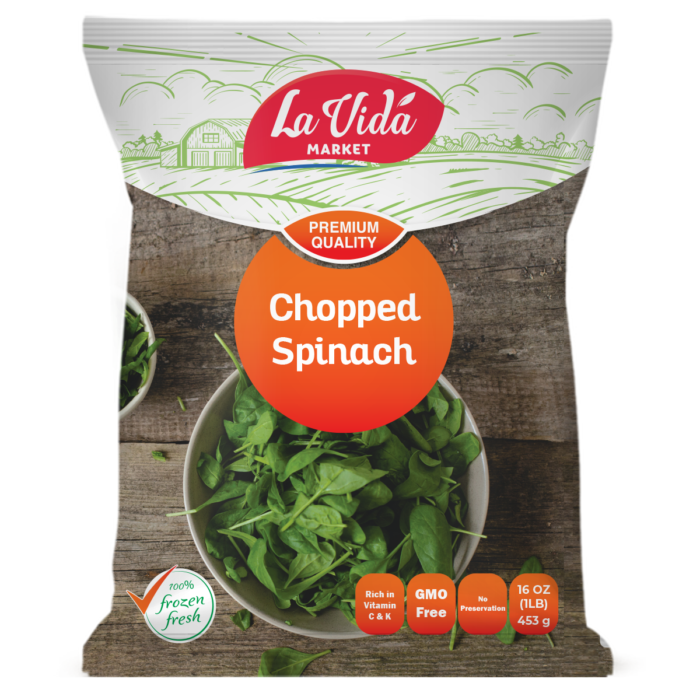 chopped spinach